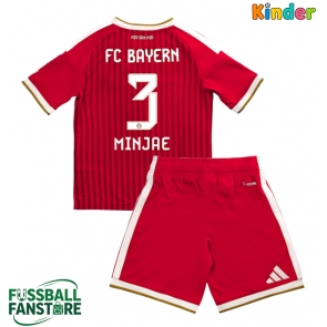 Bayern Munich Kim Min-jae #3 Replik Heimtrikot Kinder 2026-27 Kurzarm (+ Kurze Hosen)
